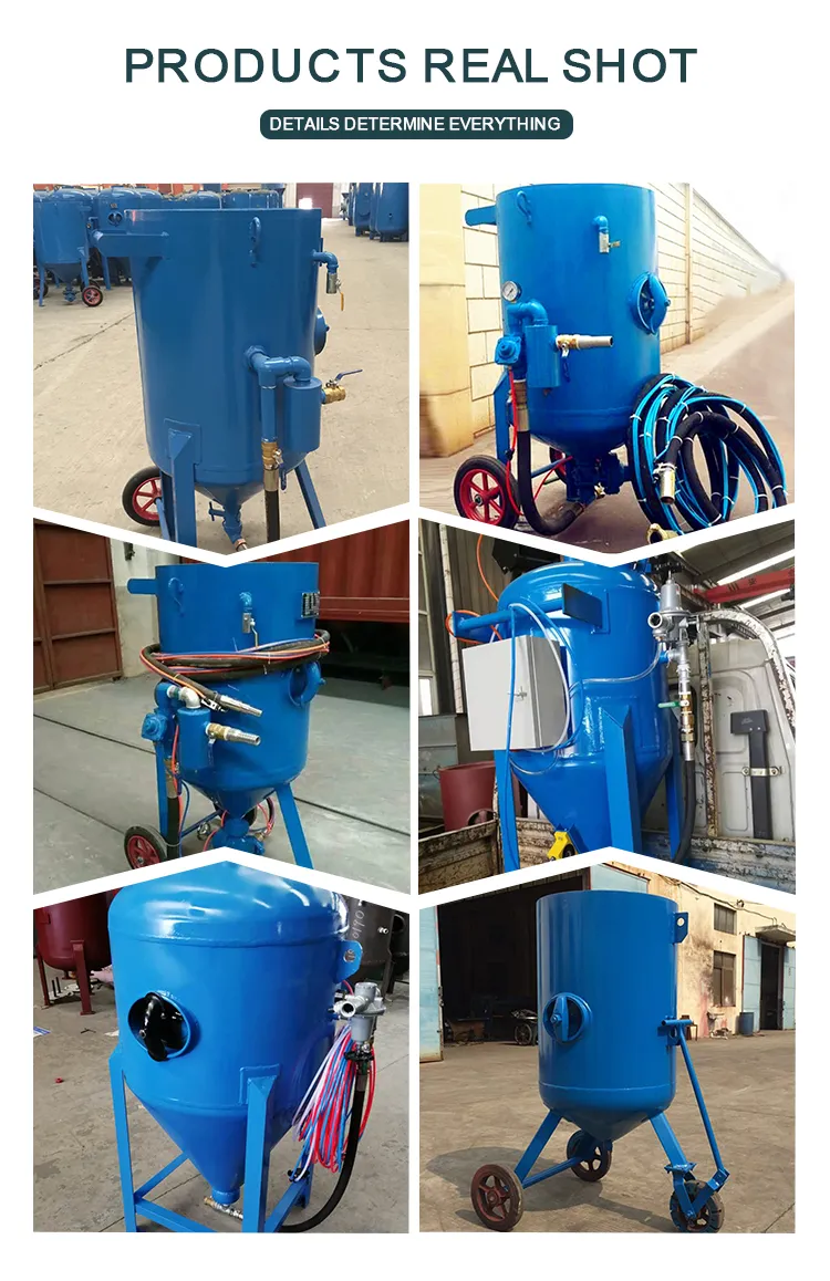 Sand Blasting Machine Detail 7