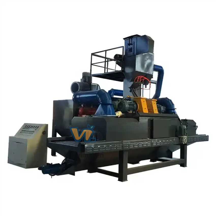 Turnkey Stone Surface Treatment Shot Blasting Line with Blasting &amp; Polishing