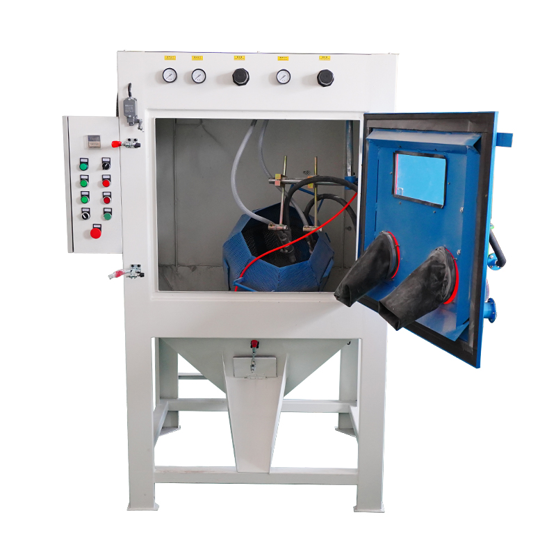 Tumble Sand Blasting Gun System Sandblasting Cabinet for Small Parts