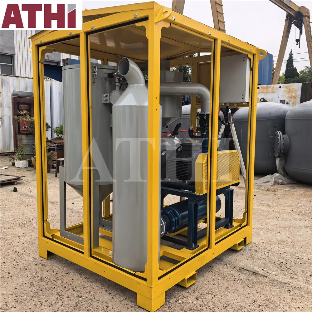 High-Volume Abrasive Recyclers Recovery &amp; Vacuum Equipment Unit