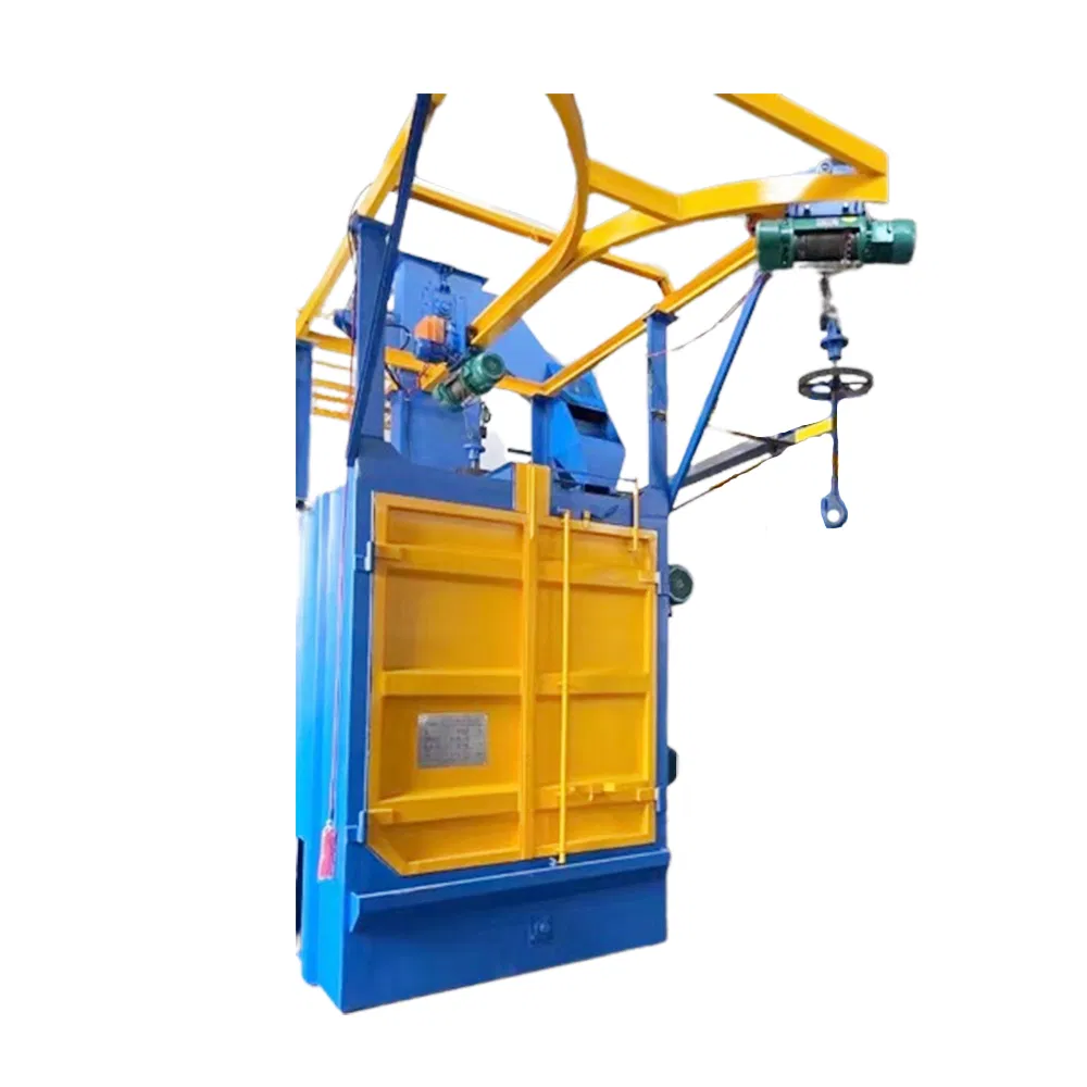 Customizable Alloy Wheels Hook Type Shoot Blasting Machine for Foudry