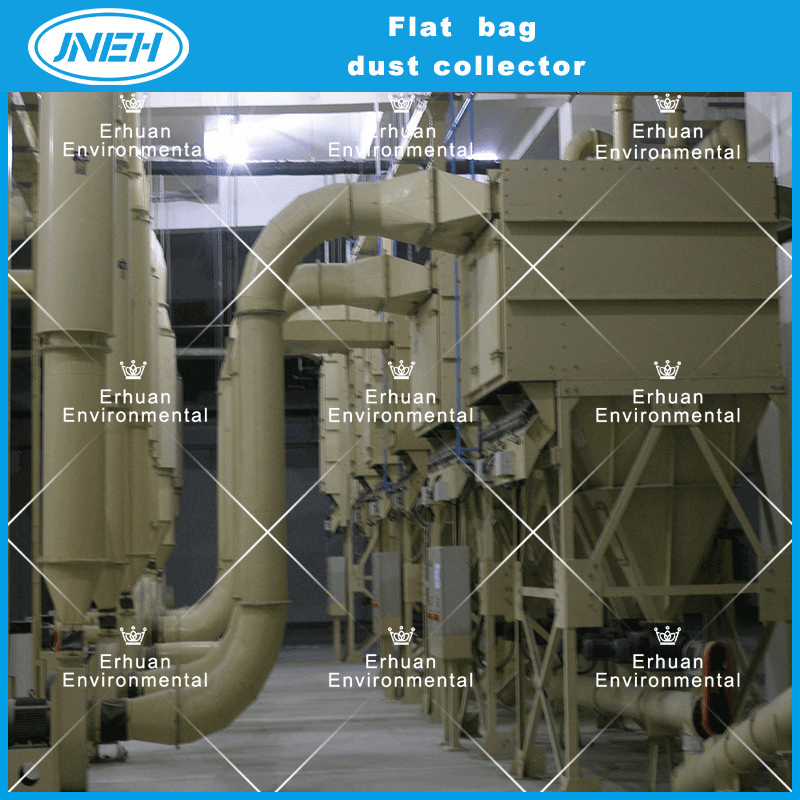 Industrial Dust Removal High Efficiency Flat Baghouse Dust Collector Used in Cement Factories