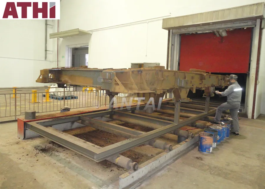 Heavy Bogie Parts Cleaning