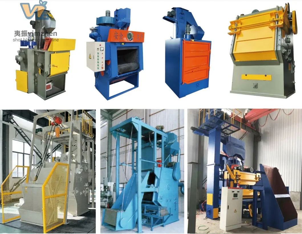 Crawler type shot blasting machine