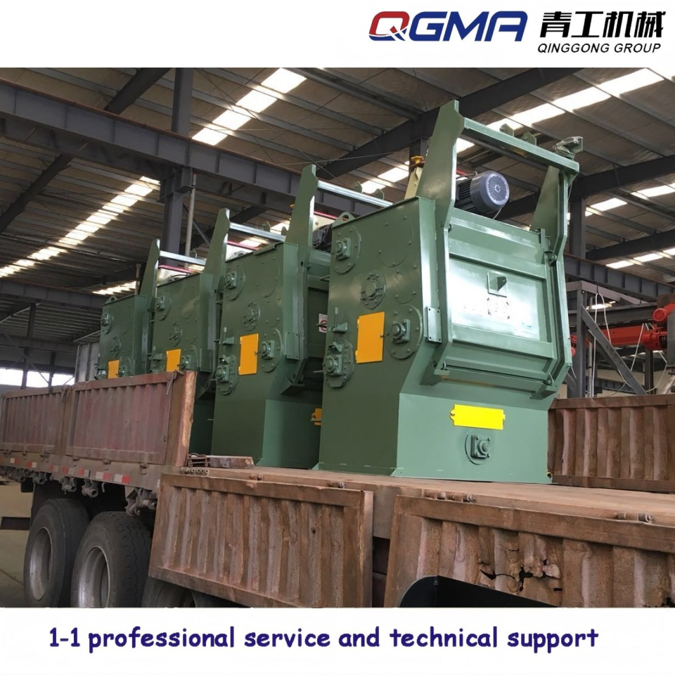 Tumble Shot Blast Blasting Cleaning Equipment Tumble Rubber Belt Shot Blast Machine