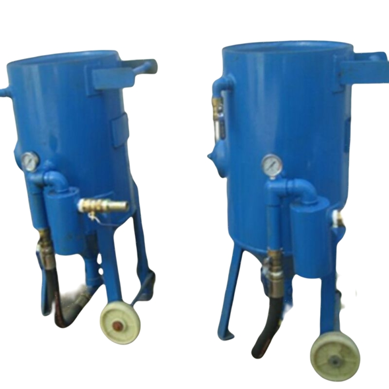 Compact 600mm Dry Sandblasting System for Workshop Surface Treatment