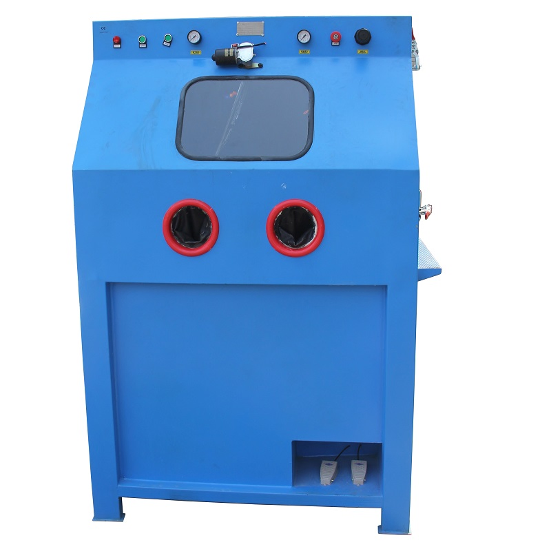 CE Sand Blast Cabinet Wet Working Type Blasting Machine