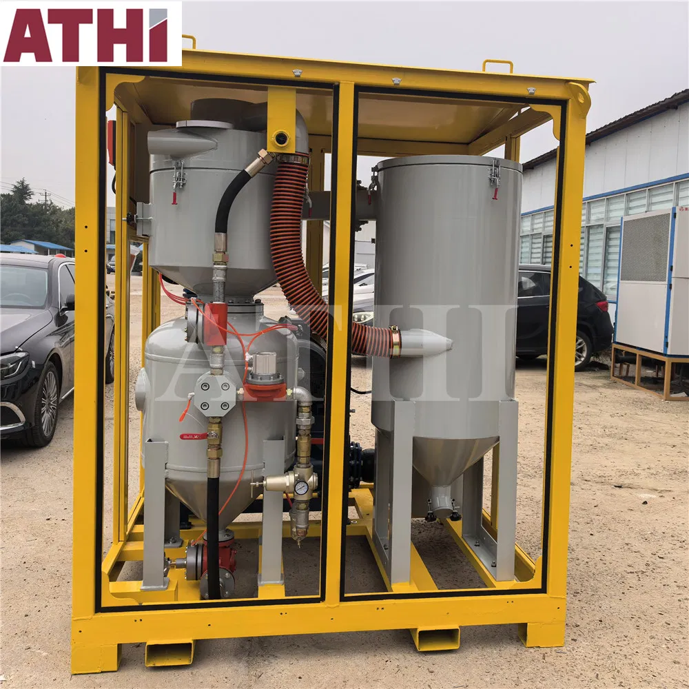 High-Volume Abrasive Recyclers Recovery &amp; Vacuum Equipment Unit