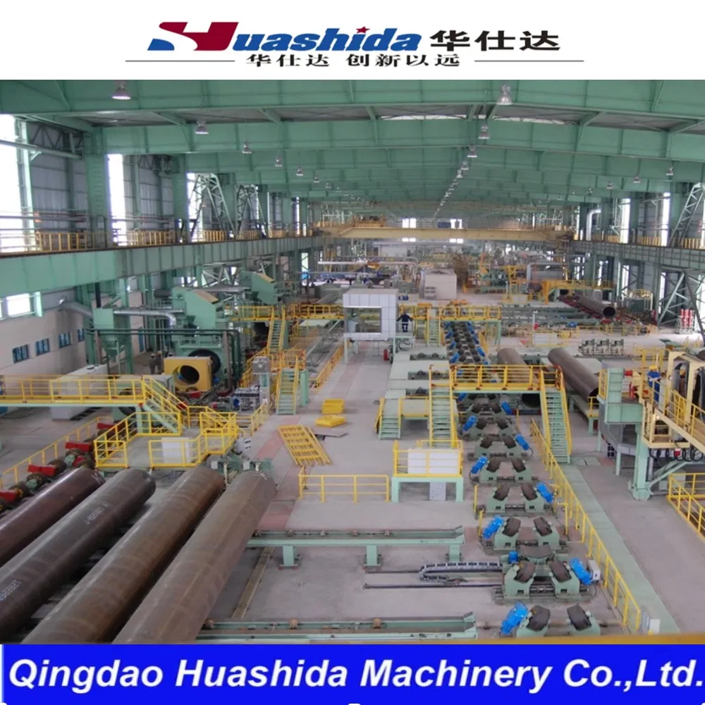 SA2.5 External Abrator Shot Blasting Machine for Steel Pipes (114mm - 1219mm)