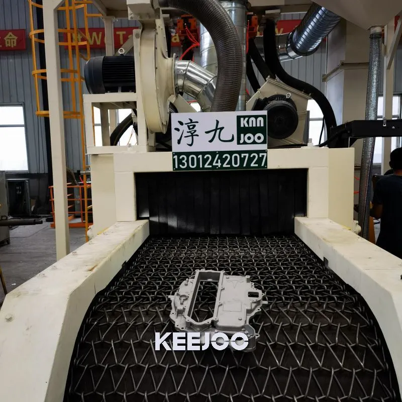Wire Mesh Belt Shot Blasting Machine