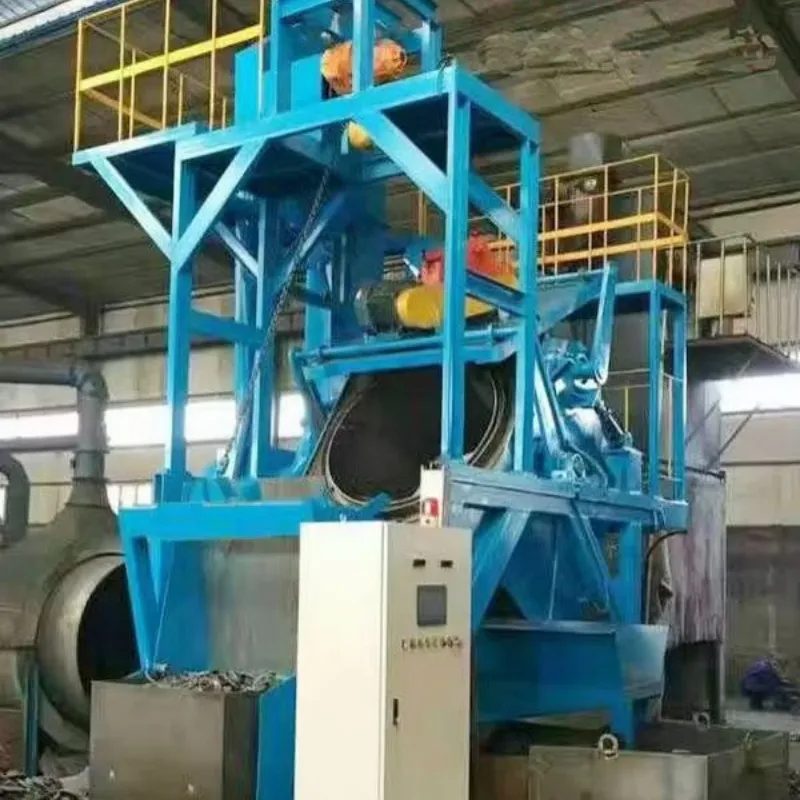 Tumble Blast Machine Detail 2