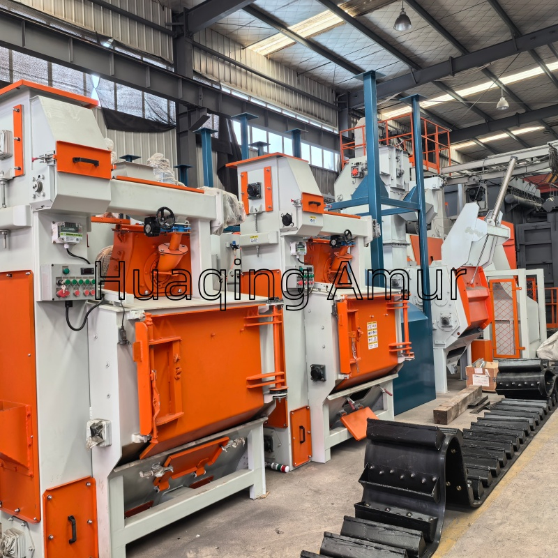 All-in-One Shot Blasting Machine for Efficient Tumble Belt Finishing/Smart Cleaning Machine/Portable Sand Blasting Machine/Flexible Sand Blaster/Shot Blast