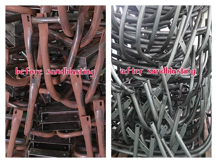 Hook Type Sand Blasting Machine