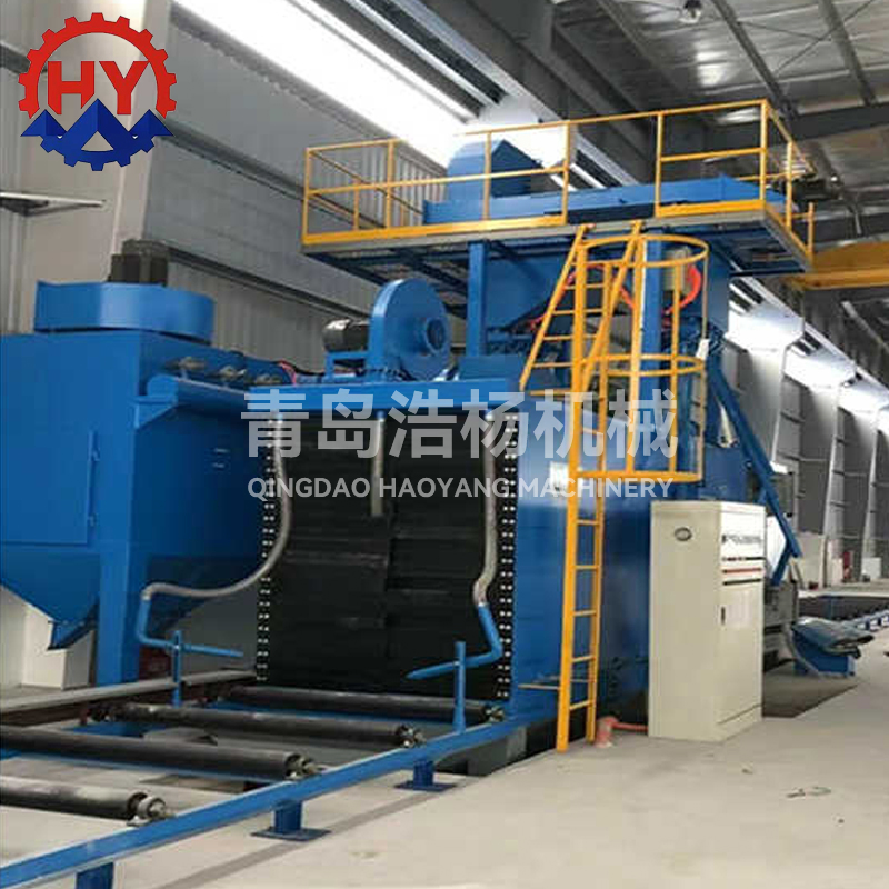 Automated Eco-Efficient High-Intensity Shot Blasting Machine for Steel Plate Cleaning