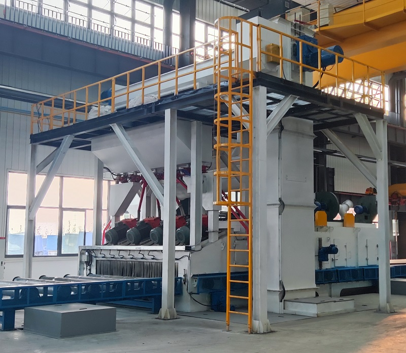 Rust Removal Metal Steel Sheet Plate Surface Cleaning Shot Blasting Machine