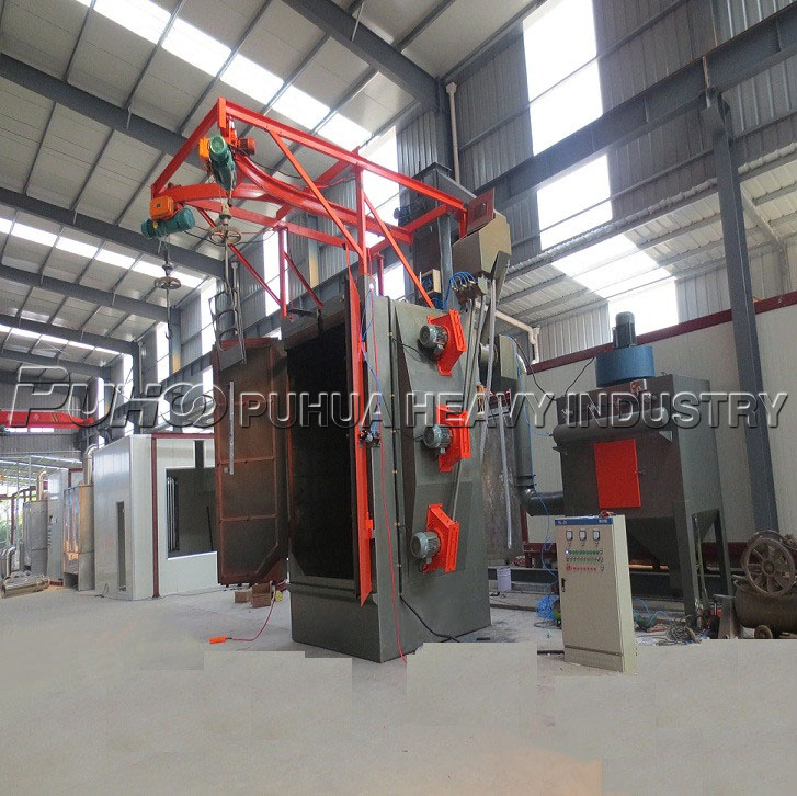 Hot Sales Hook Type Shot Blasting Machine From Qingdao Puhua