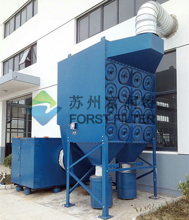 Forst Low Price Horizontal Sand Blasting Dust Collector System