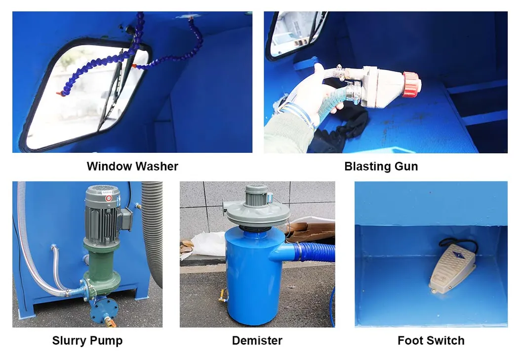 Wet Blasting Features