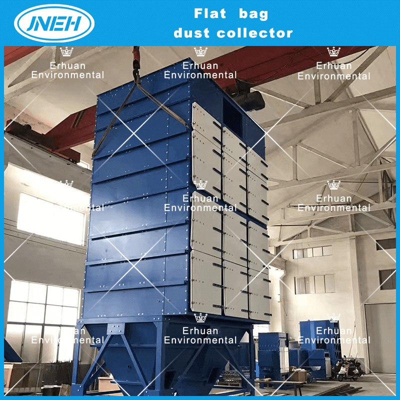 Flat Baghouse Dust Collection Machine Air Cleaning Equipment Industrial Dust Collector System