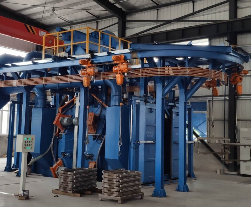 Electric Double Hook-Type Abrator Shot Blasting Machine for Casting and Burnishing