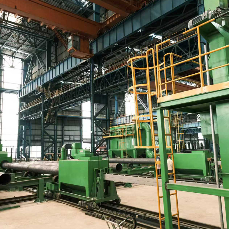 Professional Manufacturer Steel Pipe Inner Wall Shot Blasting Machine