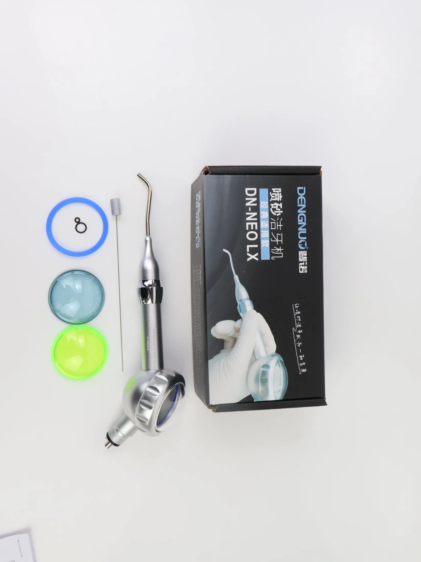 Hot Sale Dental Sandblasting Gun Teeth Clean Whiten Polish Air Prophy Unit Dental Sander Guns|