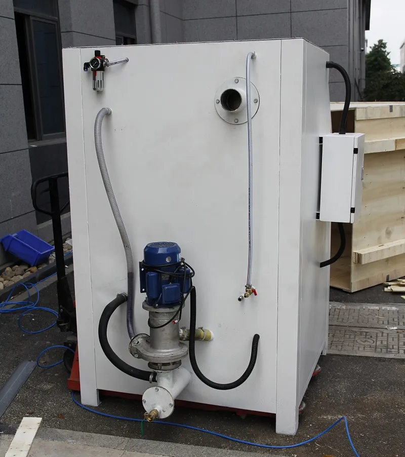 Dustless Manual Wet Sand Blasting Cabinet Detail 2