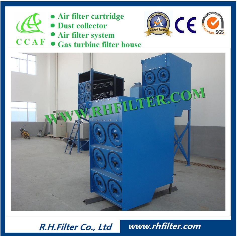 Ccaf Industrial Shot Blasting Cartridge Dust Collector System