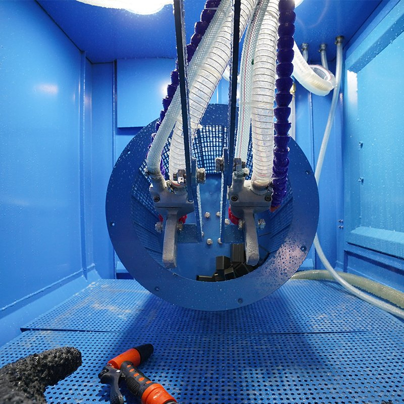 Automatic Wet Sand Blasting Cabinet for Batch Parts