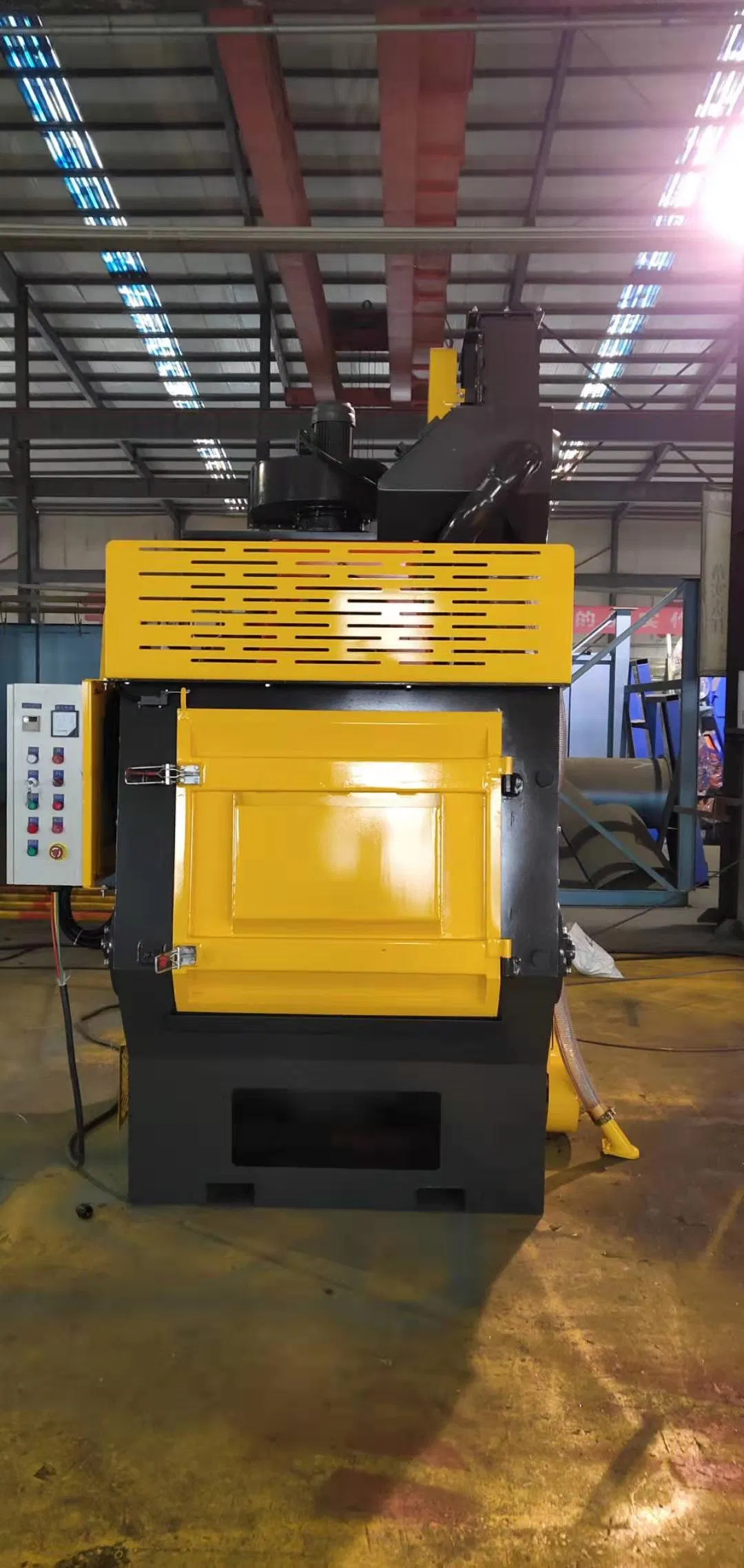 Q326 Tumble Belt Shot/Sand Blasting/Blast/Surface Cleaning Machine for Casting