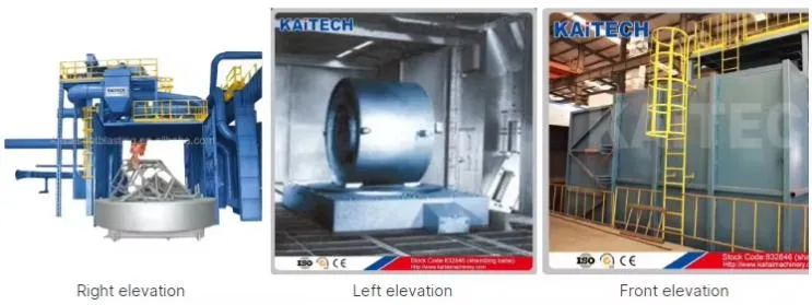 Trolley Type Shot Blasting Machine