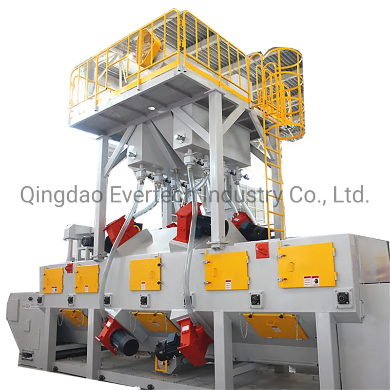 Wire Mesh Conveyor Belt Shot Blasting Machine 2