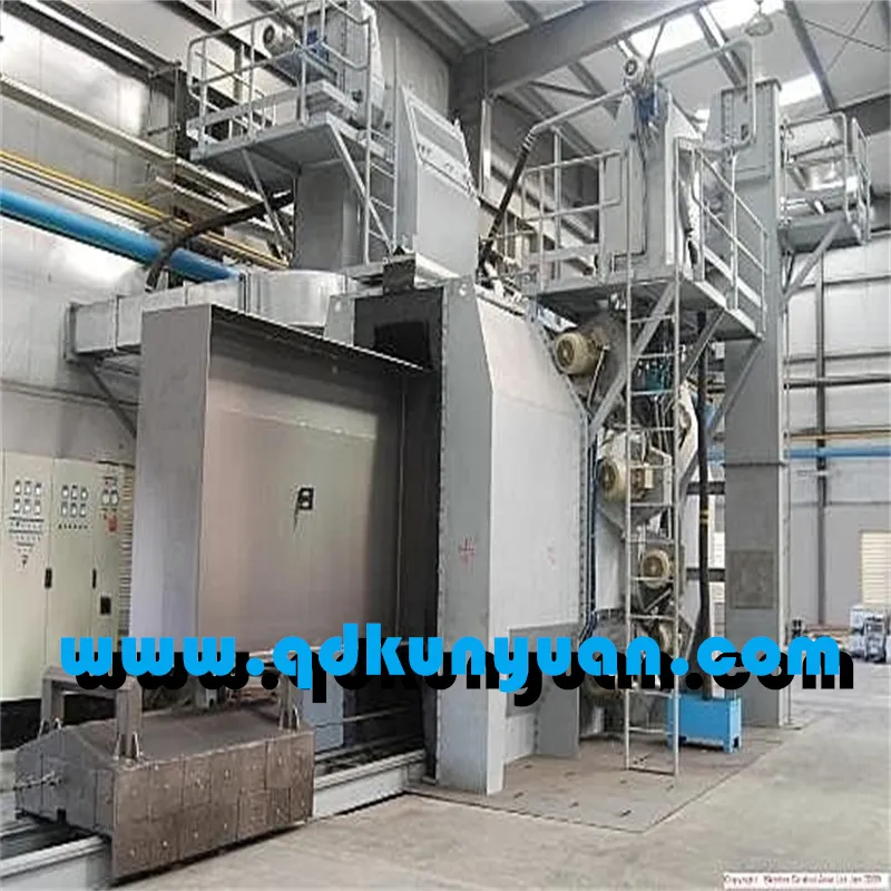 Turn Table Type Shot Blasting Machine