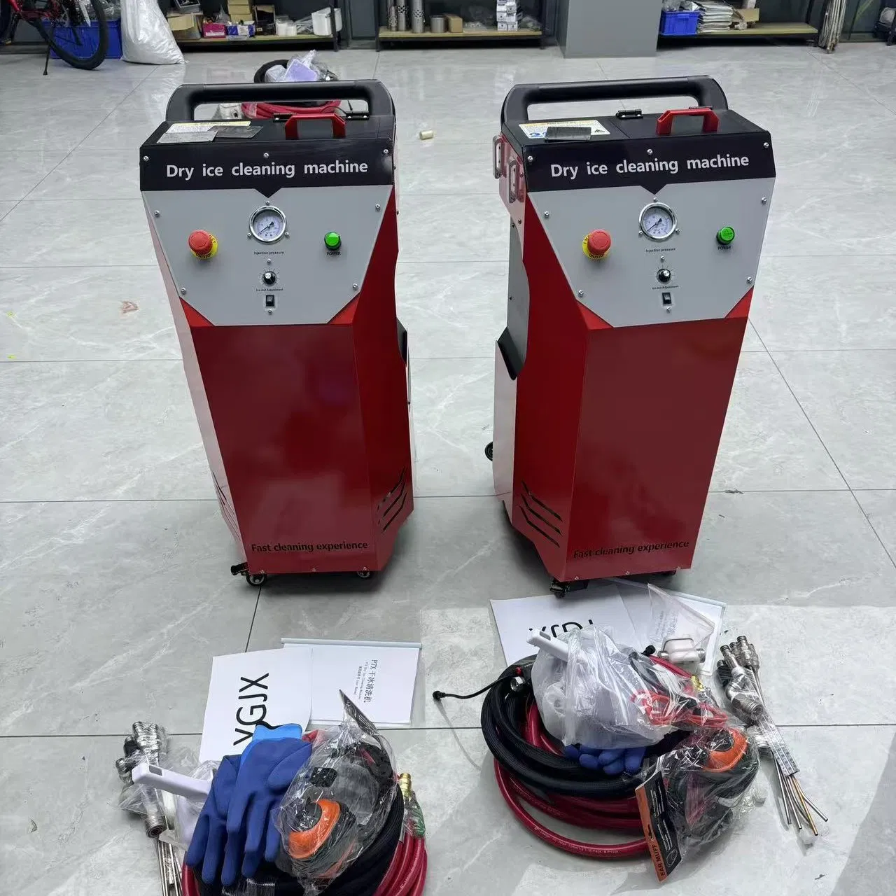 Precision Surface Cleaning Jobs Industrial Dry Ice Blasting Equipment