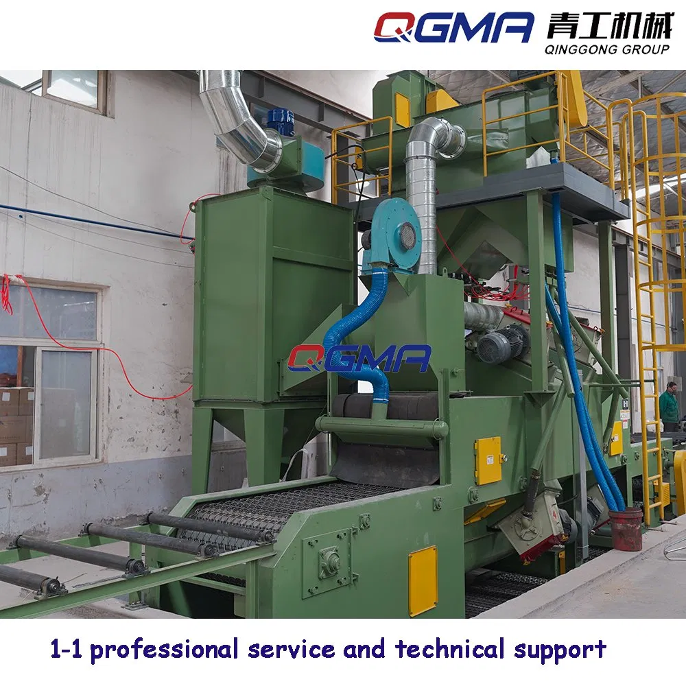 Casting Parts Wire Mesh Belt Shot Blasting Machine Shot Blasting Equipment