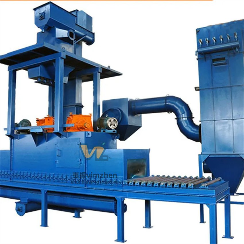 Turnkey Stone Surface Treatment Shot Blasting Line with Blasting &amp; Polishing