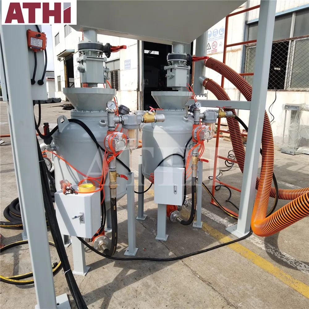 Garnet Steel Grit Aluminum Oxide Abrasive Blastroom Vacuum Blasting Recycling System
