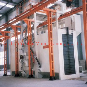Hook Type Shot Blasting Machine for LPG Cylinder Manufacturing
