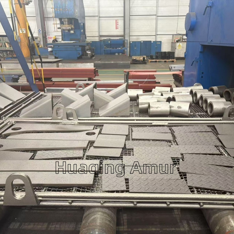 Automatic High-Performance H Beam Steel Profile Surface Cleaning Shot Blasting Machine/Steel Structure Sand Blasting Machine/Pipe Cleaning Machine/Sand Blaster