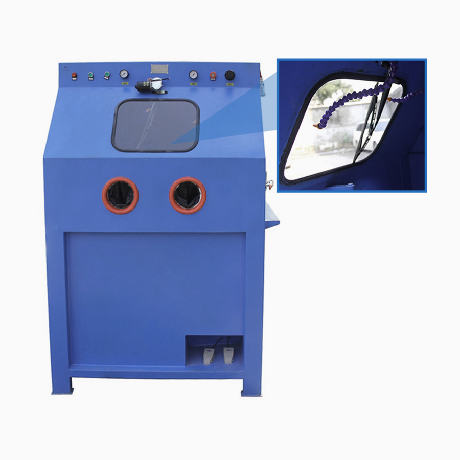 Dustless Blasting Machine Wet Sandblasting Cabinet
