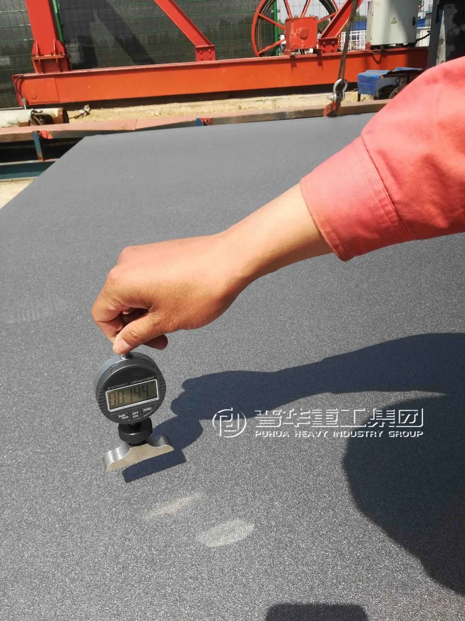 Q69 Roller Passing Shot Blasting Machine for Removing Rust on The Surface of Steel Plates and Sections