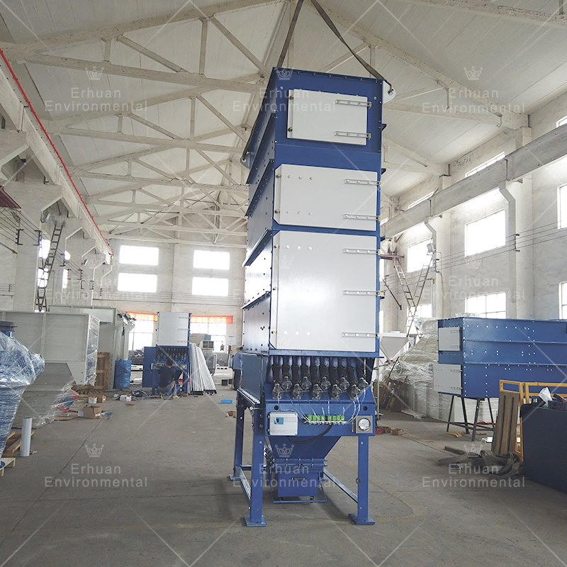 Flat Baghouse Industrial Dust Extraction System Equipment Dust Fume Extraction Hoover Concrete Dust Extraction