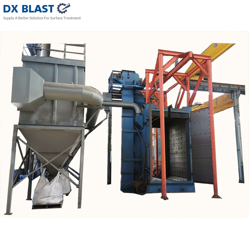 Hook Type Shot Blasting Machine, Automatic Shot Blasting Machine, Shot Blast Machine, Hanger Shot Blast Machine