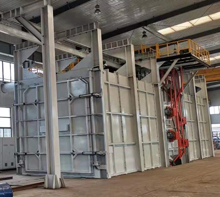 Automatic PLC Controlled Hook Type Shot Blasting Machine for Metal Rust Cleaning