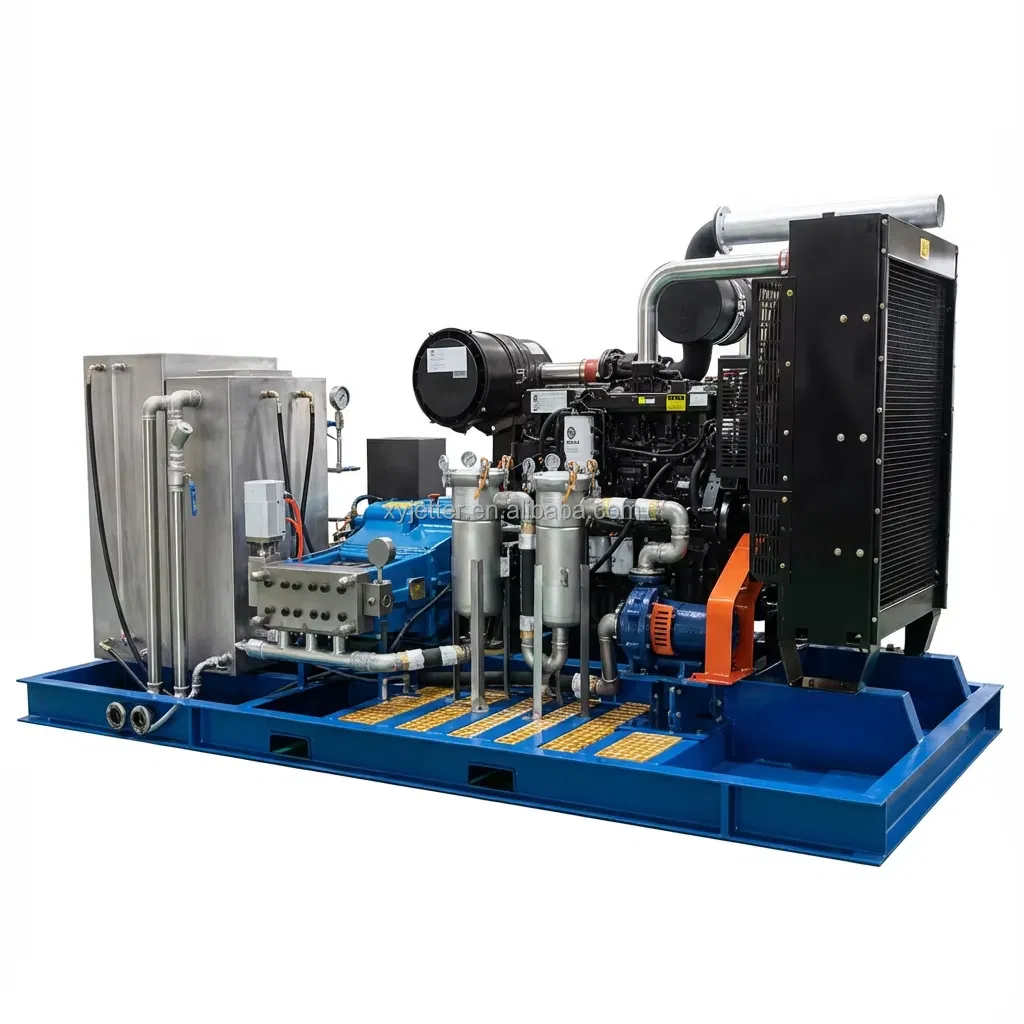 Efficient Electric Cold Water Cleaning High Pressure Water Jet System
