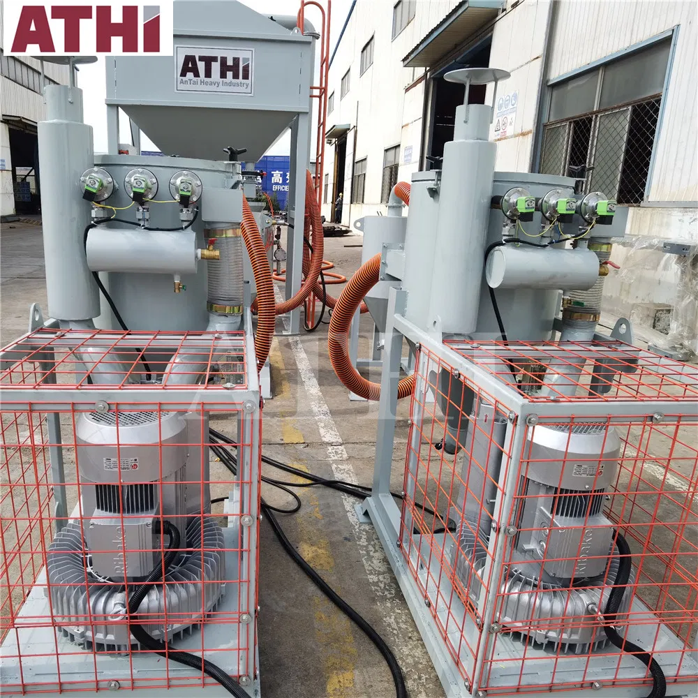 Garnet Steel Grit Aluminum Oxide Abrasive Blastroom Vacuum Blasting Recycling System