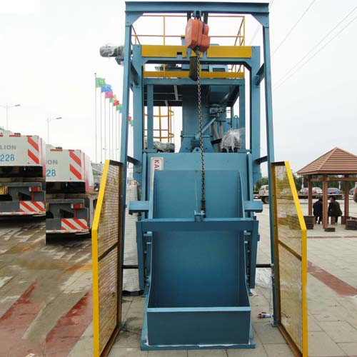 Qr3210 Automatic Loading and Unloading Rubber/Tumble Bet Shot Blasting/Blast Machine