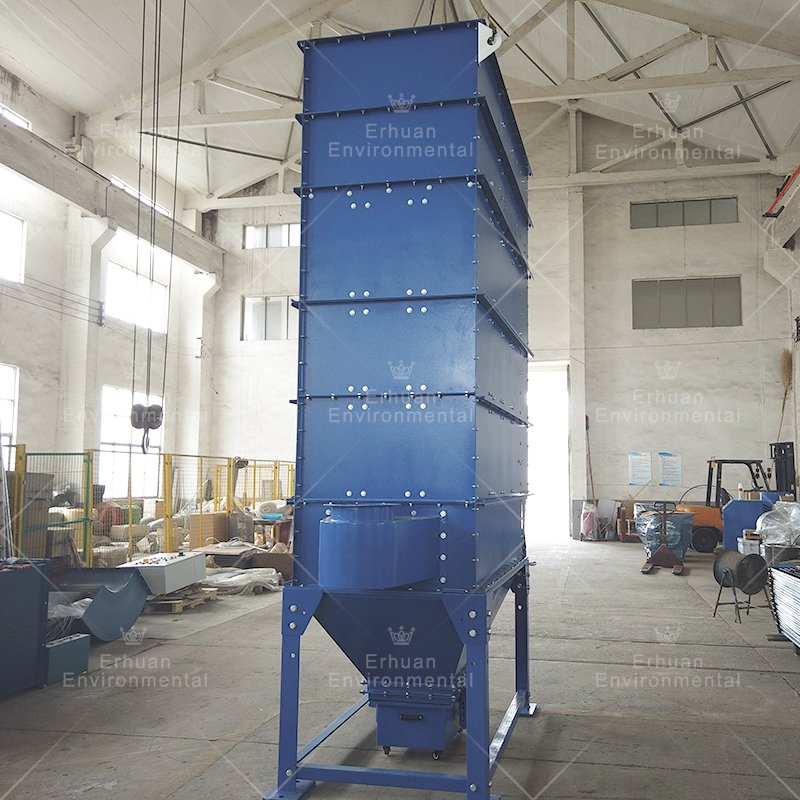 Factory Price Flat Baghouse Dustcollector Air Collection System Pulse Jet Extractor Bag Type Filter Machine Industrial Dust Collector