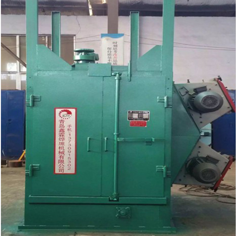 High-Capacity Industrial Hook Type Through Shot Blasting Machine