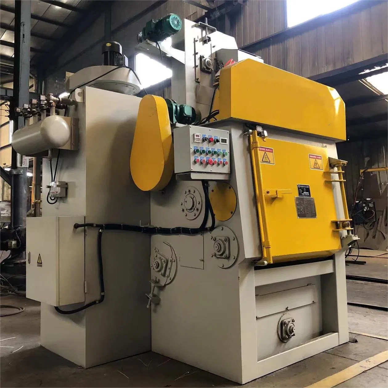 Tumble Belt Shot Blasting Machine/Sand Blasting/Shot Blast for Metal Rust Cleaning